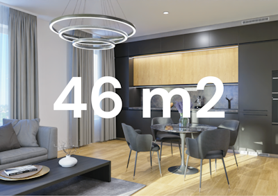 46 nm lakás